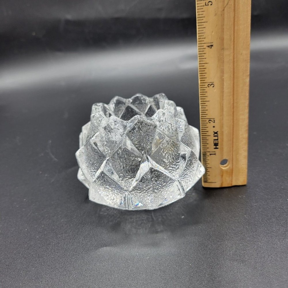 Orrefors Sweden Nimbus Glass Votive Candleholder New Without Tags - Picture 7 of 8